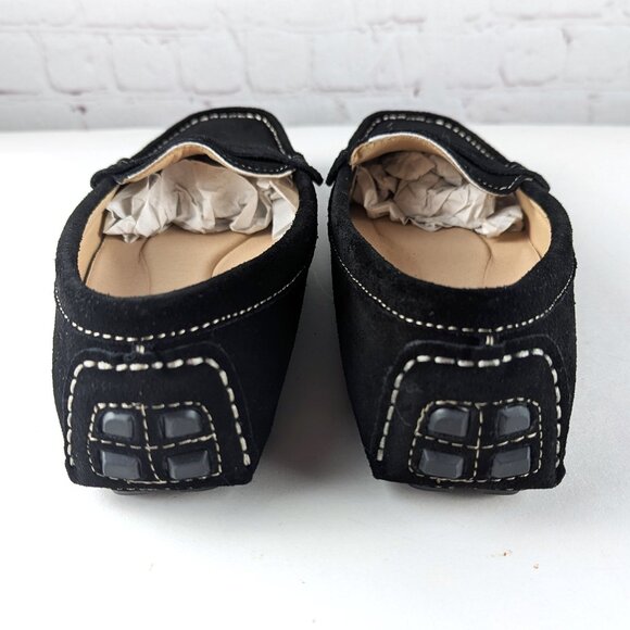 Osslue Black Suede Loafers 7.5 - Picture 8 of 11